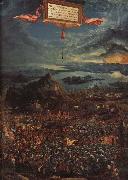 Albrecht Altdorfer The Battle of Issus Germany oil painting artist